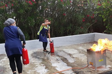 Formation manipulation des extincteurs