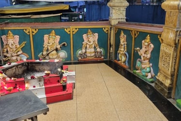Hinduistischer Tempel - Ganesh