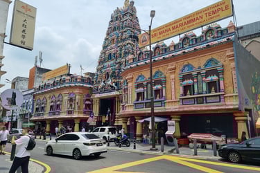 Hindutempel Kuala Lumpur Eingang