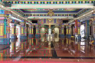 Hindutempel Kuala Lumpur innen