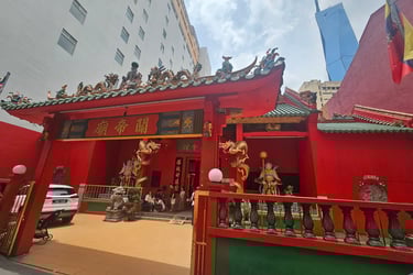 Chinesischer Tempel in Chinatown