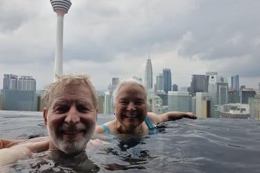 Infinitypool auf dem 39. Stock - Kuala Lumpur