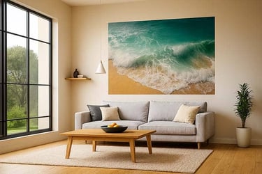 Drekar Wall Print - Beach