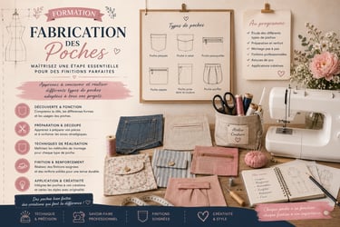 Formation fabricatin des poches
