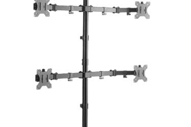 Singularity-India-LUMI-Articulate-Quad-4-Monitor-Arm-Stand-Mount-Clamp-LDT12T048