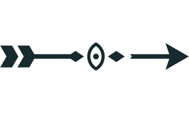 Signe fovassist : une flèche et un oeil