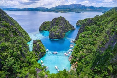 Snorkeling paradise between El Nido and Coron – tropical fish, sea turtles, and clear waters