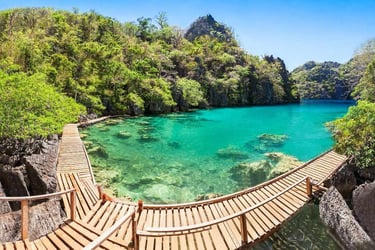 Overnight beach camping between El Nido and Coron – bonfire, stars, and island life