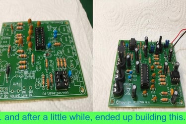 Near completed digital echo chamber kit