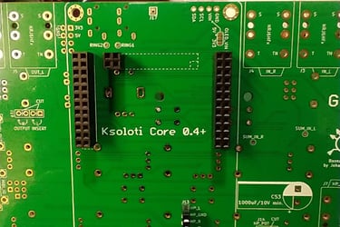 Ksoloti Gills: Header fitting 2