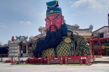 thailand takua pa town sin chai tueng shrine