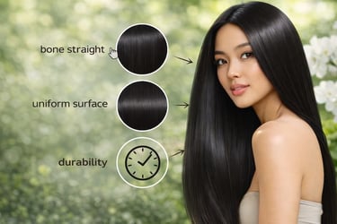 Cheveux vietnamiens : force et stabilité