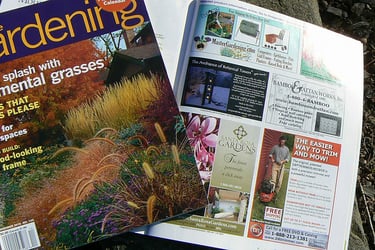 Botanical Tower - Fine Gardening Magazine Ad