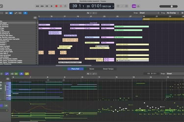 Orchestral and Jazz Section composed by Alexander Androsov, for Portfolio Trailer.