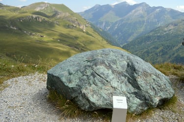 Serpentinito luitas Austrijos Alpėse