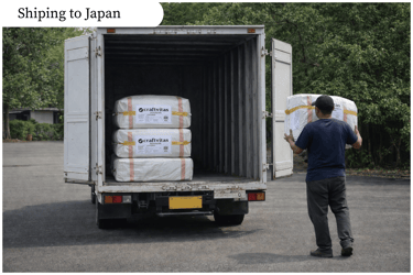 International export of handmade plastic woven bags from Indonesia to Japan by Craftvitas