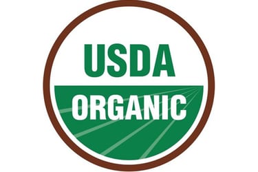 USDA organic label
