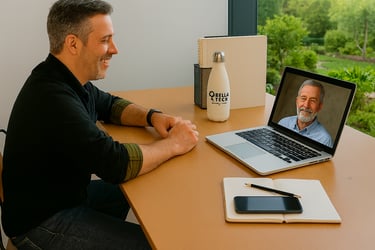 a recruiter is interviewing a candidate on TEAMS