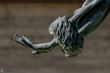 Left hand of Manyi Kiss in a sunlit, elegant, fairy‑like gesture.