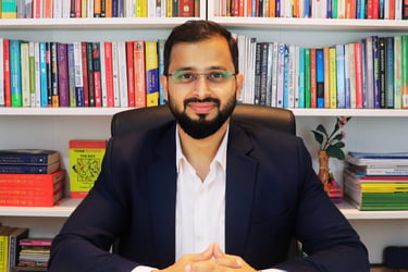Profile pic of the founder and ceo bharat knowledge solutions