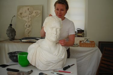 Jan Graham Sculpture & Conservation, another local business in Upwey Dorset