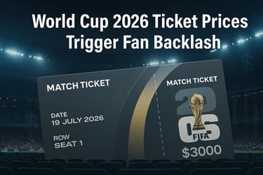 World Cup 2026 tickets expensive