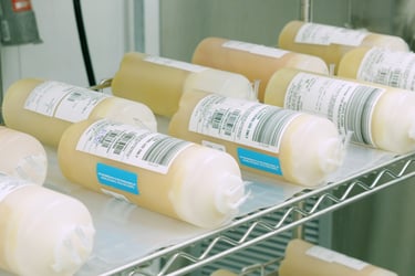 Frozen human plasma