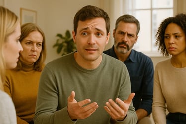 Homme en quête constante d'approbation extérieure : la dépendance affective.