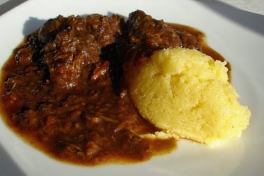 polenta capriolo comfort food Italy
