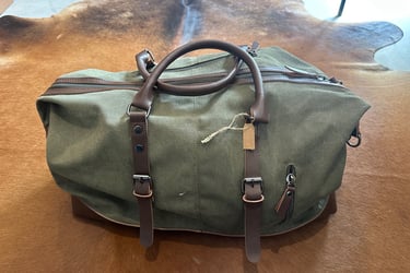 Taschen für den Kurz-Urlaub, Canvas Vintage, Mallorca Royal Motos y mas