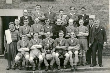 Butterton F.C. Champions, 1950-55