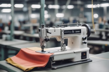 Industrial Walking Foot Sewing Machine