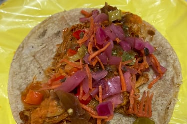 THE BEST Conchinita Pibil taco I have had in Mexico City (CDMX).