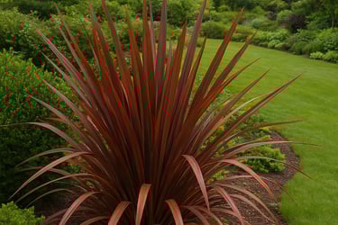 Flax Plan in landscape