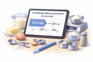 Cooking measurement converter