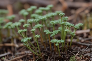 A calm therapy room with soft lighting and comfortable seating.