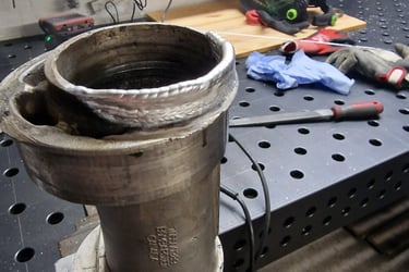 alumīnija detaļu atjaunošana