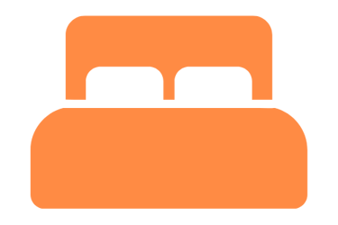 Acomodações confortáveis com serviços essenciais