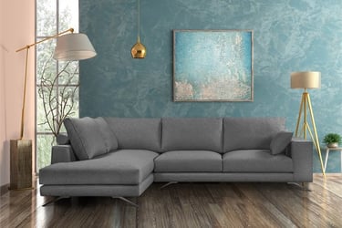 a modern sectional sofa with a modern design