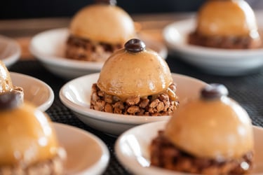 Dessert gourmet servito durante Gourmantico Summer Edition 2026