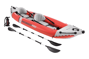 Intex Excursion Pro Kayak • Super-Tough laminate material with polyester core for high strength and 