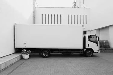 white truck on Michelin tyres sold at the tyrepublic tire shop in nigeria
