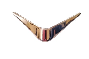 Golden V Shaped Knob