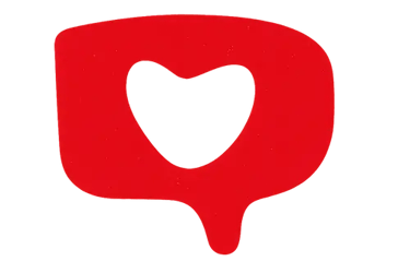 Icono corazón rojo Talenty