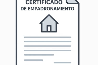 certificado empadronamiento España, traducción oficial al alemán