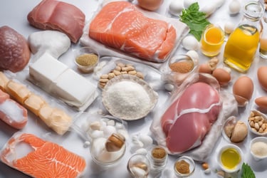 A diet dish is rich saturated fatty acids.