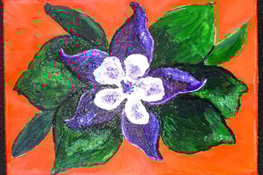 Columbine (painting) Kylee Nicole Smith