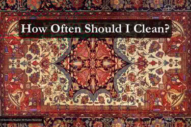 How often should I have rugs cleaned