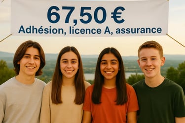 Licence A - de 13 à 16 ans
