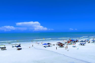 Beach View of Crescent Beach from the Casa Blanca